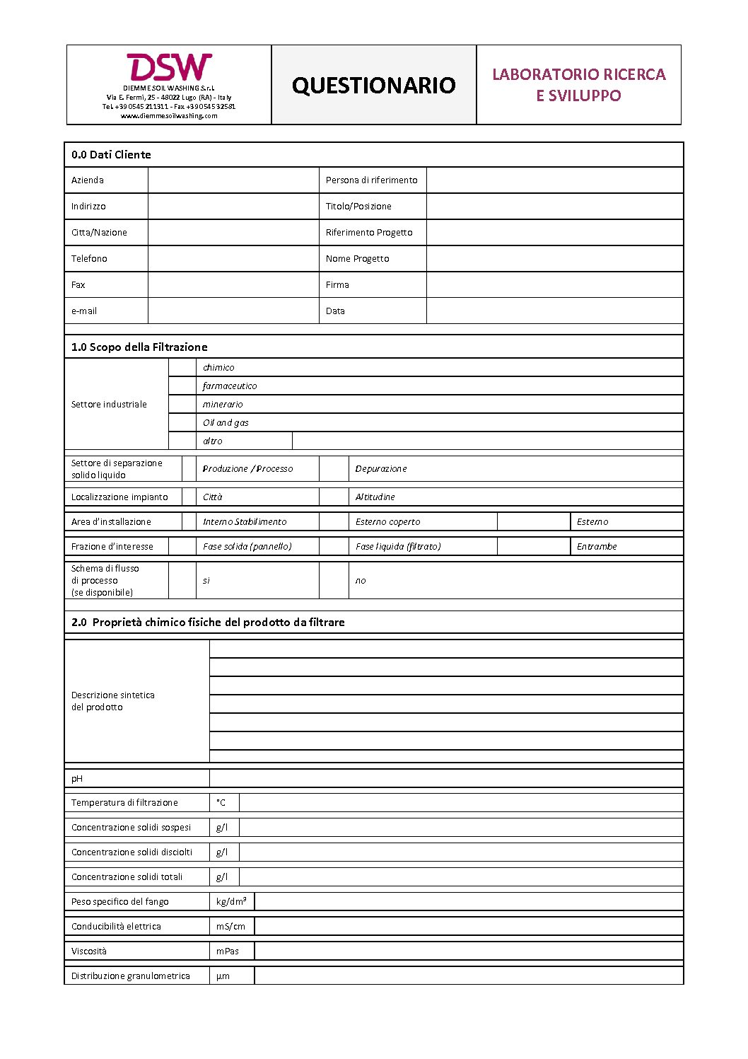 Filtri Questionario ITA Rev01 1 pdf