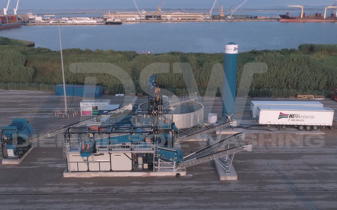Мобильная очистная установка на основе технологии Soil Washing для рекультивации территории свалки