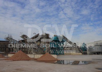 Stationary Soil Washing plant for heavy metals