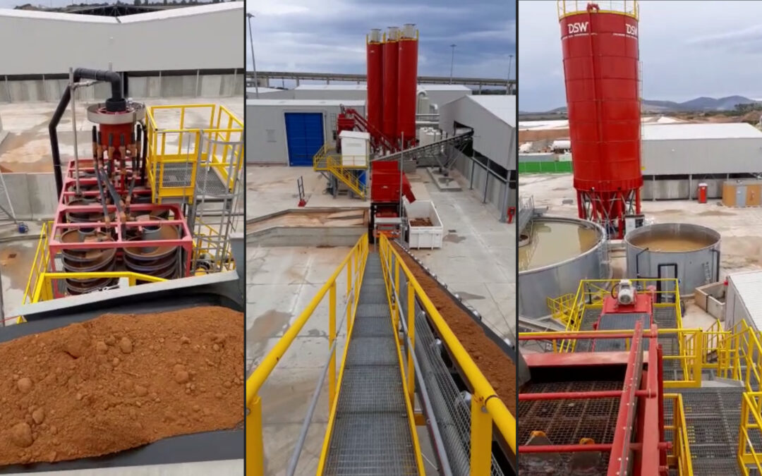 Stationary Soil Washing plant for hydrocarbon