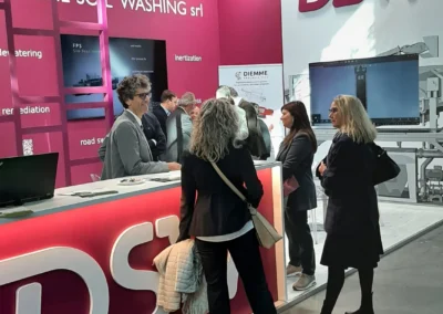 interazione visitatori desk dsw ecomondo